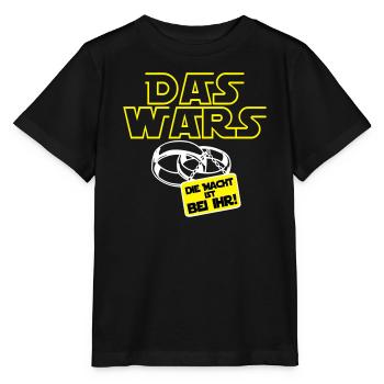 Junggesellenabschied , Das wars bei Ihr ...(25) - Stanley/Stella Kinder T-Shirt MINI CREATOR  - Schwarz - Vorne - Mikhail (115cm)