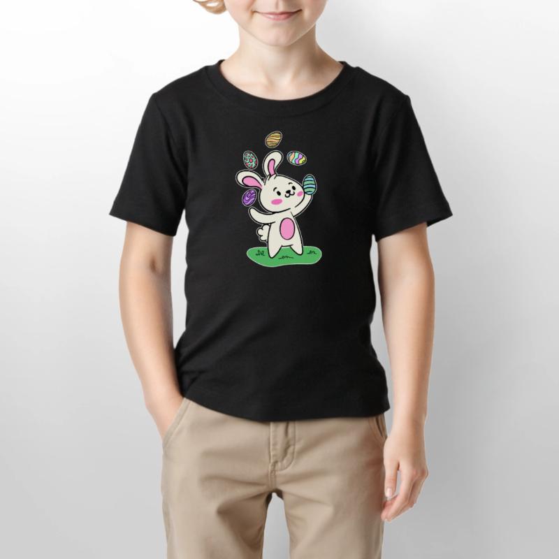 Easter bunny Easter bunny Easter eggs Happy Easter Stanley/Stella MINI CREATOR Kids’ T-Shirt