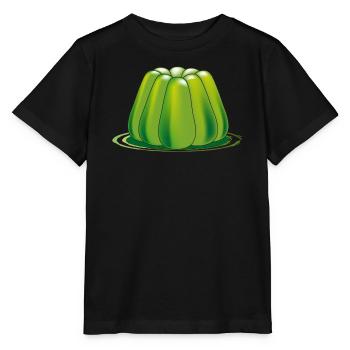green jelly dessert - Stanley/Stella MINI CREATOR Kids’ T-Shirt - black - Front - Mikhail (115cm)