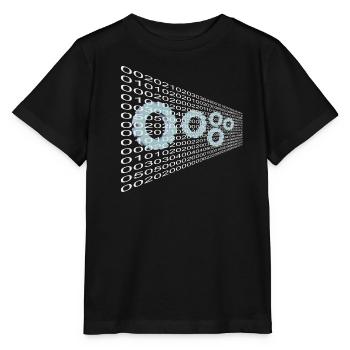Technologie Technologie - T-shirt bio MINI CREATOR Stanley/Stella Enfant - noir - Devant - Mikhail (115cm)