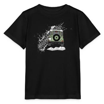 Defender Splash Rear - Stanley/Stella MINI CREATOR Kids’ T-Shirt - black - Front - Mikhail (115cm)