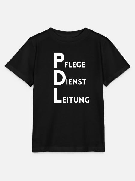 PDL Pflegedienstleitung Pflege Dienst Leitung - Stanley/Stella Kinder T-Shirt MINI CREATOR - Schwarz