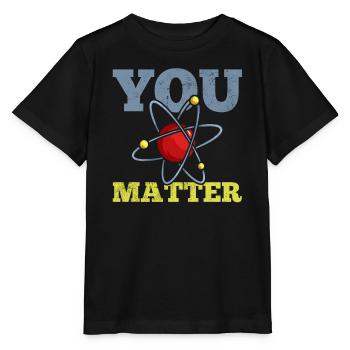 Chimiste chimiste - T-shirt bio MINI CREATOR Stanley/Stella Enfant - noir - Devant - Mikhail (115cm)