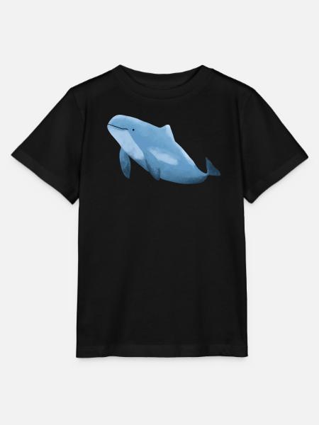Schweinswal - Stanley/Stella Kinder T-Shirt MINI CREATOR - Schwarz