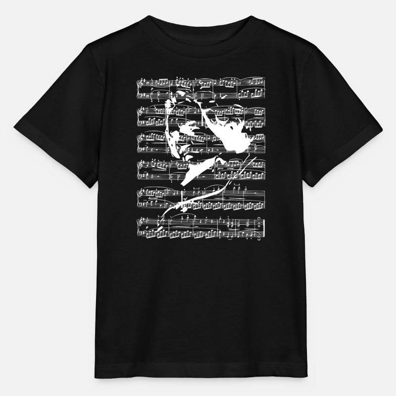 Beethoven - Stanley/Stella Kinder T-Shirt MINI CREATOR  - Schwarz