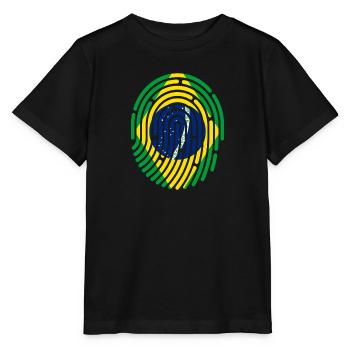 Brésil Brasil Rio de Janeiro Copacabana Amazona - T-shirt bio MINI CREATOR Stanley/Stella Enfant - noir - Devant - Mikhail (115cm)