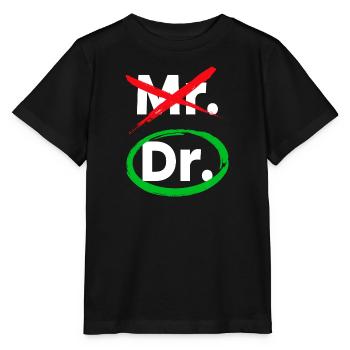Doctor Doctor Specialist Statement Emergency Doctor Statement - Stanley/Stella MINI CREATOR Kids’ T-Shirt - black - Front - Mikhail (115cm)