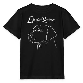 Labrador Retriever Portrait - Stanley/Stella MINI CREATOR Kids’ T-Shirt - black - Front - Mikhail (115cm)