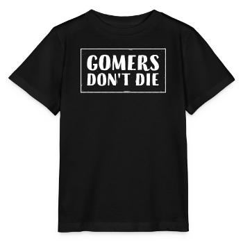 Gomers don't die - Stanley/Stella MINI CREATOR Kids’ T-Shirt - black - Front - Mikhail (115cm)
