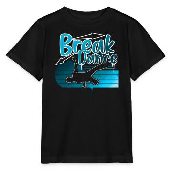Breakdance - T-shirt bio MINI CREATOR Stanley/Stella Enfant - noir - Devant - Mikhail (115cm)