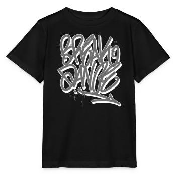 Breakdance Graffiti - Stanley/Stella MINI CREATOR Kids’ T-Shirt - black - Front - Mikhail (115cm)