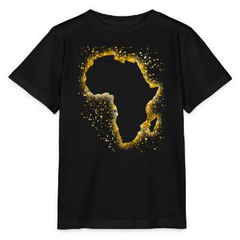 Afrika - Stanley/Stella Kinder T-Shirt MINI CREATOR  - Schwarz - Vorne - Mikhail (115cm)