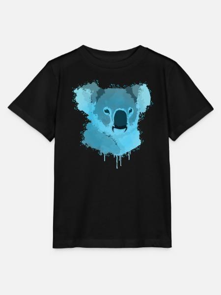 Koala Koala Kunst - Stanley/Stella Kinder T-Shirt MINI CREATOR - Schwarz