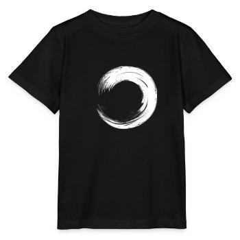 circle - Stanley/Stella MINI CREATOR Kids’ T-Shirt - black - Front - Mikhail (115cm)