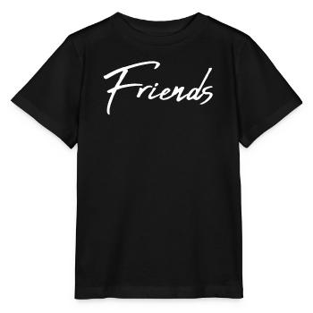 Friends - Stanley/Stella Kinder T-Shirt MINI CREATOR  - Schwarz - Vorne - Mikhail (115cm)