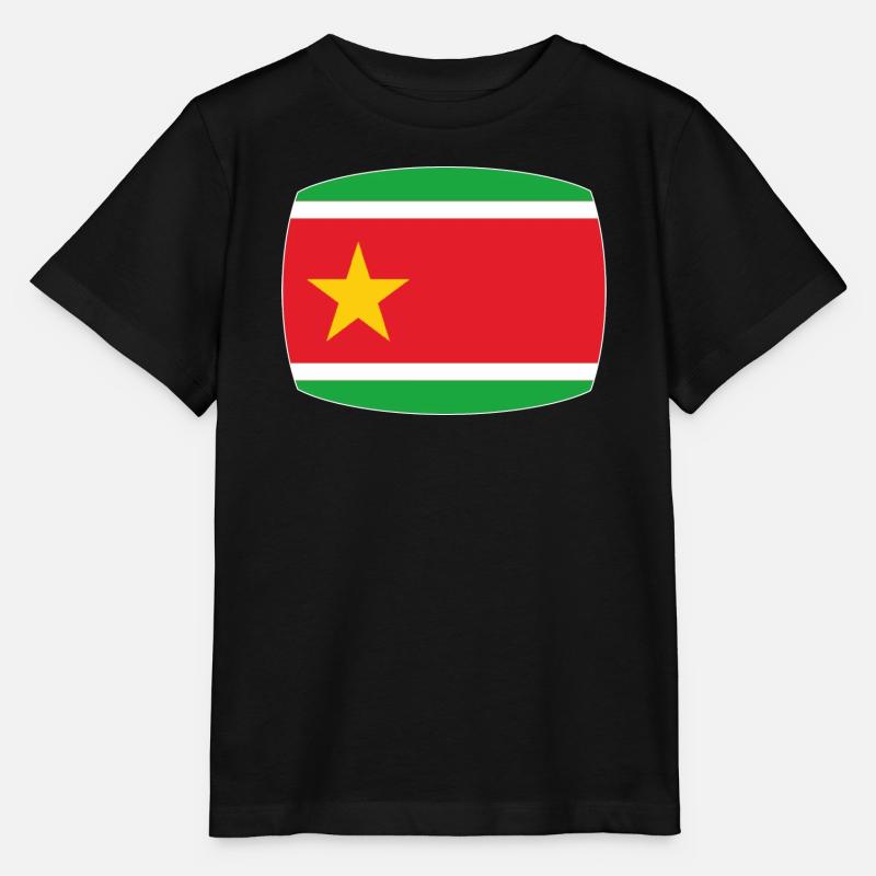 Drapeau de la Guadeloupe - T-shirt bio MINI CREATOR Stanley/Stella Enfant - noir