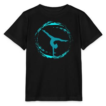 Gymnastique rythmique - T-shirt bio MINI CREATOR Stanley/Stella Enfant - noir - Devant - Mikhail (115cm)
