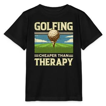 golf - Stanley/Stella MINI CREATOR Kids’ T-Shirt - black - Front - Mikhail (115cm)