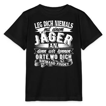 Jäger - Stanley/Stella Kinder T-Shirt MINI CREATOR  - Schwarz - Vorne - Mikhail (115cm)