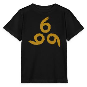 666 Or - T-shirt bio MINI CREATOR Stanley/Stella Enfant - noir - Devant - Mikhail (115cm)