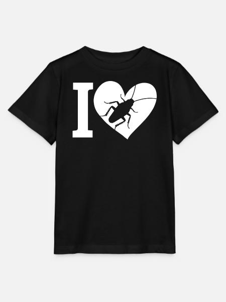 Kakerlake Insekt - Stanley/Stella Kinder T-Shirt MINI CREATOR - Schwarz