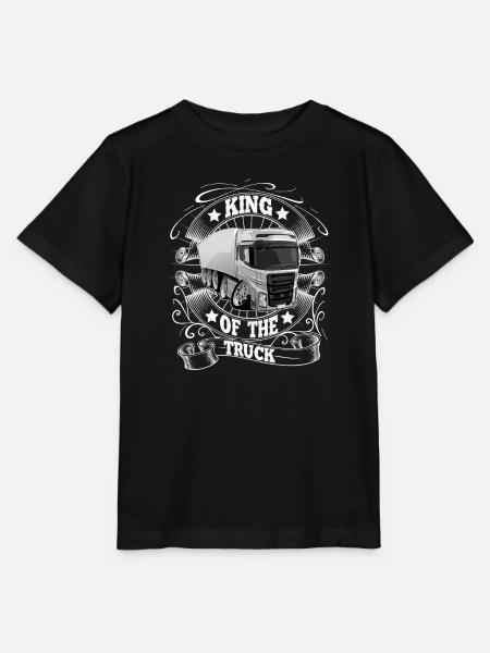 Lkw Fahrer King - Stanley/Stella Kinder T-Shirt MINI CREATOR  - Schwarz