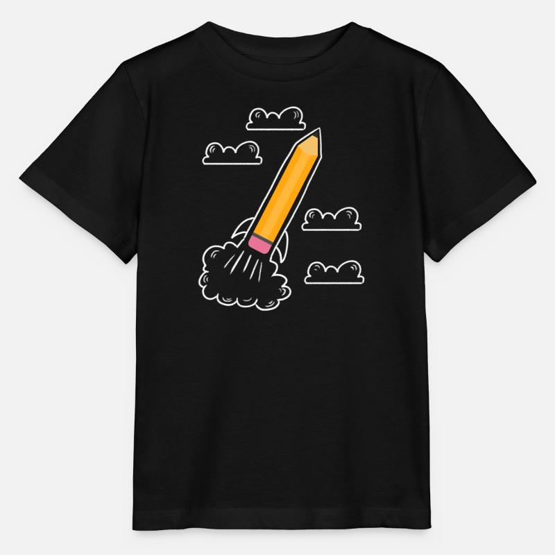 Premier jour d’école Début d’école - T-shirt bio MINI CREATOR Stanley/Stella Enfant - noir