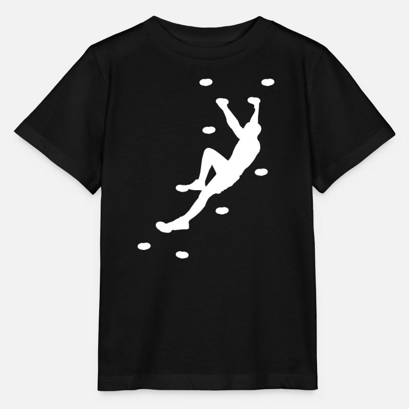 Escalade, bloc, escalade - T-shirt bio MINI CREATOR Stanley/Stella Enfant - noir