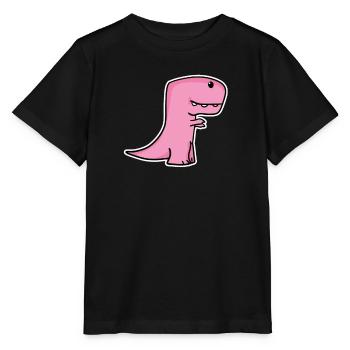 Dinosaurs for children - Stanley/Stella MINI CREATOR Kids’ T-Shirt - black - Front - Mikhail (115cm)