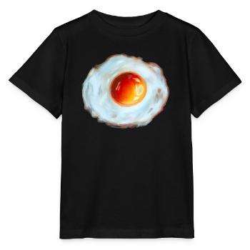 Sonnen-Ei Aquarell - Stanley/Stella Kinder T-Shirt MINI CREATOR  - Schwarz - Vorne - Mikhail (115cm)