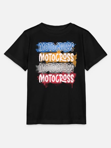 Motocross - Stanley/Stella Kinder T-Shirt MINI CREATOR - Schwarz