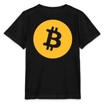 Le bitcoin - T-shirt bio MINI CREATOR Stanley/Stella Enfant - noir - Devant - Mikhail (115cm)