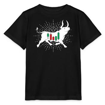Actions Bulle - T-shirt bio MINI CREATOR Stanley/Stella Enfant - noir - Devant - Mikhail (115cm)