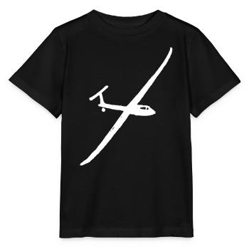 Gliding Motor sailing Gliding - Stanley/Stella MINI CREATOR Kids’ T-Shirt - black - Front - Mikhail (115cm)