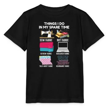 Nähen - Stanley/Stella Kinder T-Shirt MINI CREATOR  - Schwarz - Vorne - Mikhail (115cm)