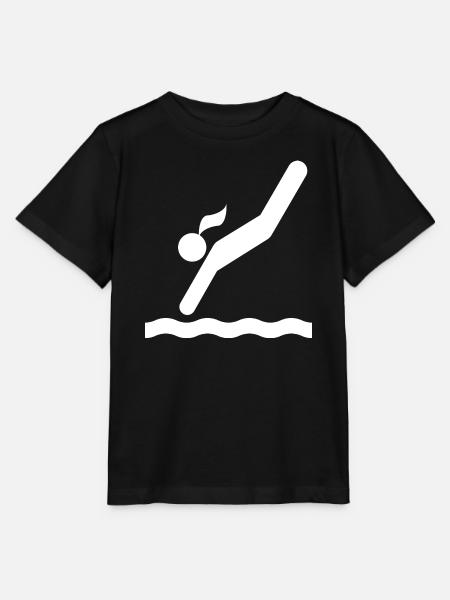 Turmspringen - Stanley/Stella Kinder T-Shirt MINI CREATOR  - Schwarz