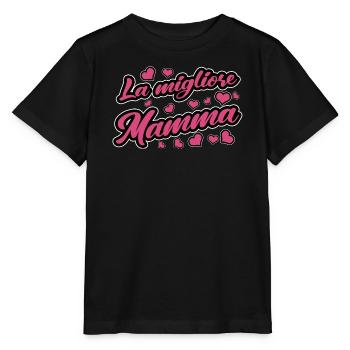 Beste Mamma Mami Mama Frau Muttertag Geschenk - Stanley/Stella Kinder T-Shirt MINI CREATOR  - Schwarz - Vorne - Mikhail (115cm)