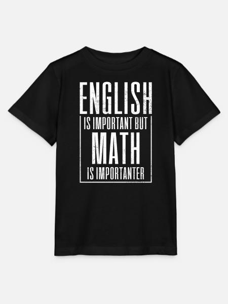 Mathematik Mathe Mathematiker Mathematiklehrer - Stanley/Stella Kinder T-Shirt MINI CREATOR - Schwarz