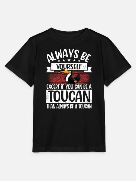 Tukan - Stanley/Stella Kinder T-Shirt MINI CREATOR - Schwarz