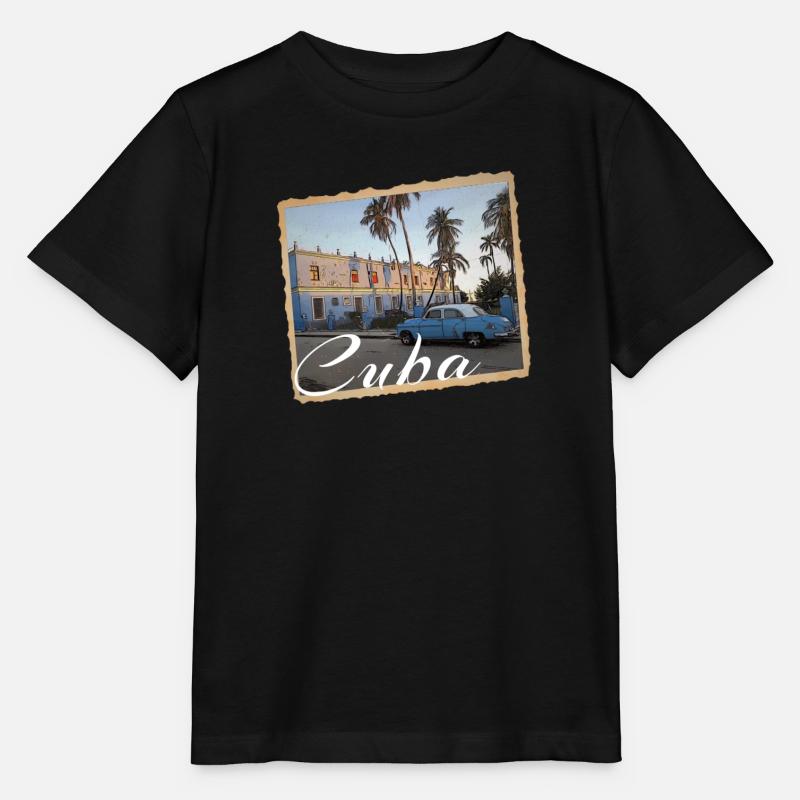 Cuba - Stanley/Stella Kinder T-Shirt MINI CREATOR - Schwarz