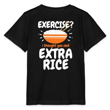 Riz Extra Riz Cuisine Philippine - T-shirt bio MINI CREATOR Stanley/Stella Enfant - noir - Devant - Mikhail (115cm)