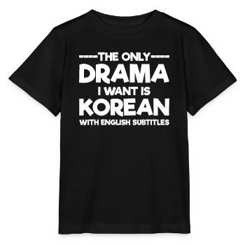 Koreanisches Drama K-Drama - Stanley/Stella Kinder T-Shirt MINI CREATOR  - Schwarz - Vorne - Mikhail (115cm)