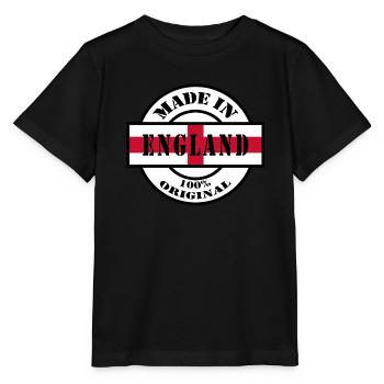 MADE IN ENGLAND, Royaume-Uni, Royaume-Uni, Royaume-Uni - T-shirt bio MINI CREATOR Stanley/Stella Enfant - noir - Devant - Mikhail (115cm)