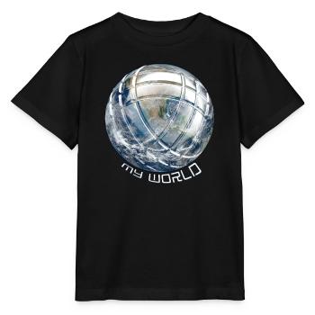 Petanque - Stanley/Stella MINI CREATOR Kids’ T-Shirt - black - Front - Mikhail (115cm)