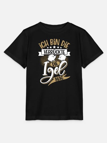 Igel - Stanley/Stella Kinder T-Shirt MINI CREATOR - Schwarz