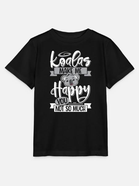 Koala - Stanley/Stella Kinder T-Shirt MINI CREATOR - Schwarz