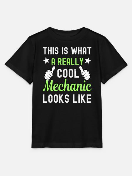 Mechaniker Mechanikerin - Stanley/Stella Kinder T-Shirt MINI CREATOR - Schwarz