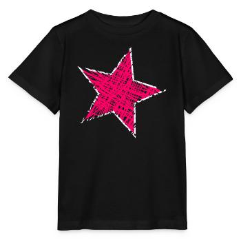 STERN. STERNE. STERN. STERNE. FEST. JAHRESTAG - Stanley/Stella Kinder T-Shirt MINI CREATOR  - Schwarz - Vorne - Mikhail (115cm)