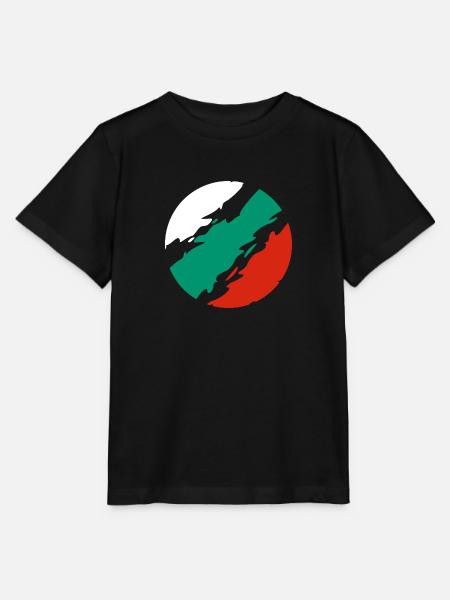 Bulgarien Fahne - Stanley/Stella Kinder T-Shirt MINI CREATOR - Schwarz