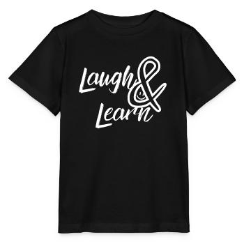 Laugh and Learn - Stanley/Stella MINI CREATOR Kids’ T-Shirt - black - Front - Mikhail (115cm)